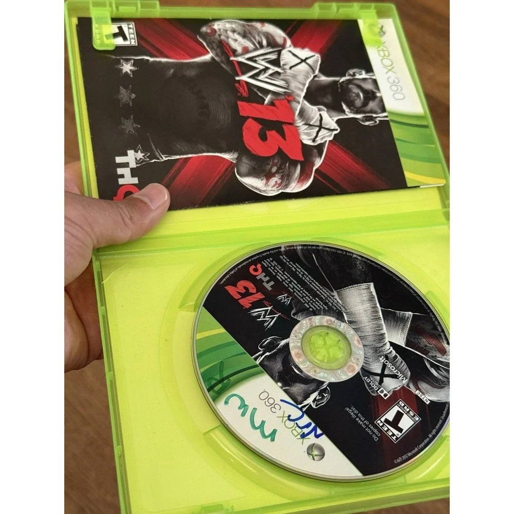 WWE 13 Microsoft Xbox 360 2012 Disc , With Manual ,‎ Good Condition